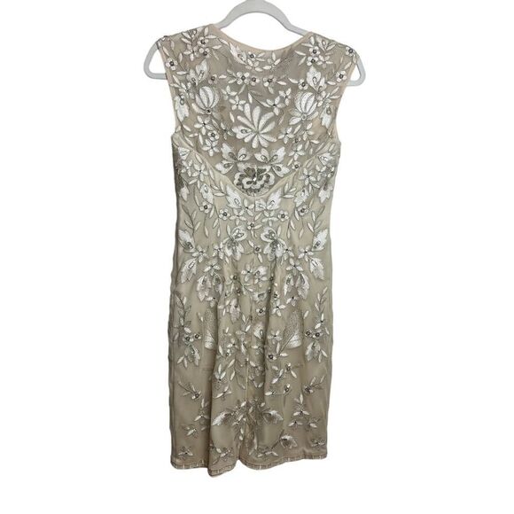 Sue Wong Nocturne Beaded Embroidered Cocktail Dress Sz. 4 - Picture 4 of 13